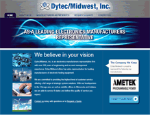 Tablet Screenshot of dytecmw.com
